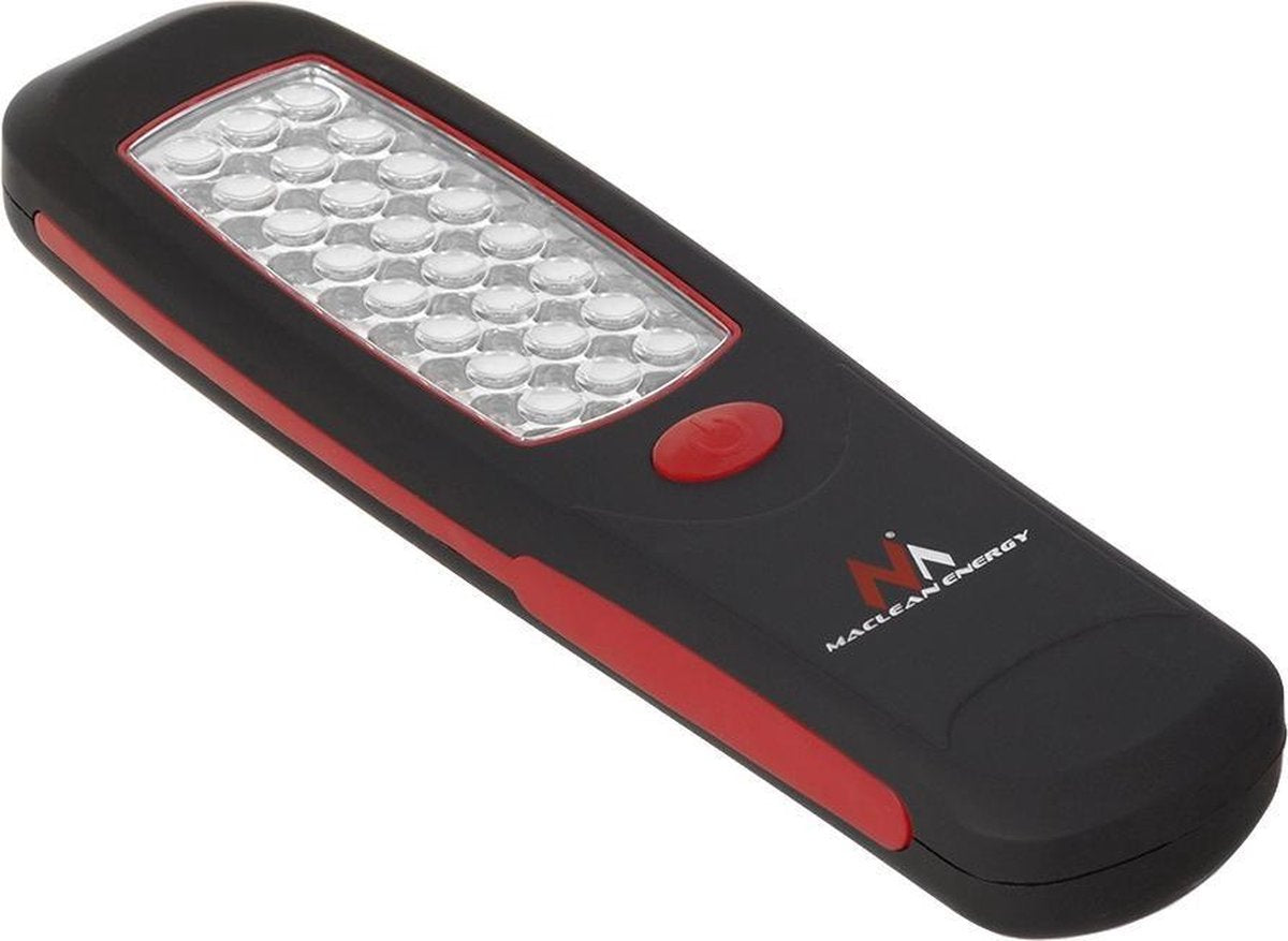 Maclean lampe de travail magnétique 24 LED lampe de poche à crochet magnétique