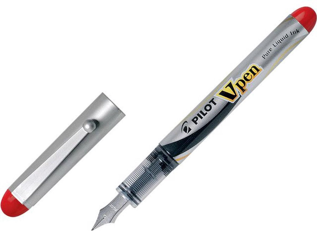 Pilot v-pen, stylo plume svp-4m rouge