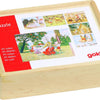 Goki Wooden Block Puzzle Fairy Tales