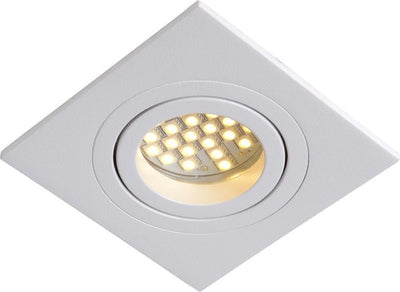 Lucide tube - spot encastré - 1xgu10 - blanc