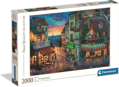 Clementoni - puzzle - 2000 pièces - Déambulation dans Paris - puzzle pour adultes - collection haute qualité