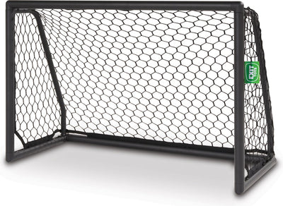 Exit toys exit scala but de football en aluminium 120x80cm - résistant aux intempéries - but de football - pour enfants - jardin - noir