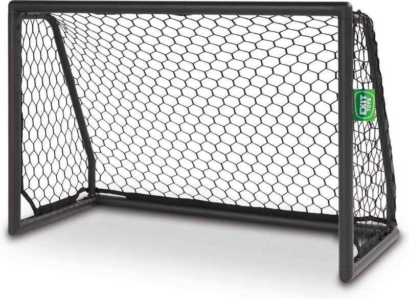 Exit toys exit scala but de football en aluminium 120x80cm - résistant aux intempéries - but de football - pour enfants - jardin - noir