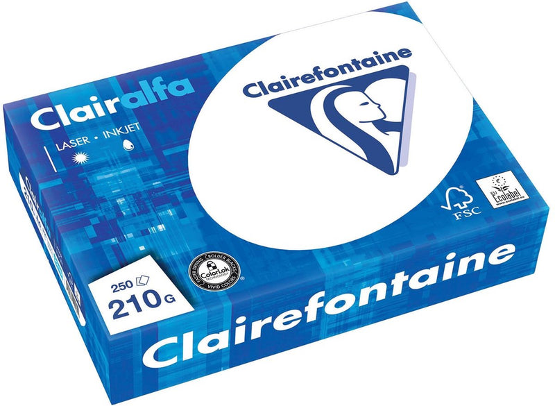 Papier à copier clairefontaine 2216c clairalfa a4