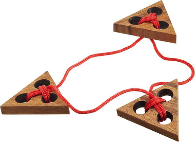 Puzzle Triangle de Philos - casse-tête en bois - niveau de difficulté 1