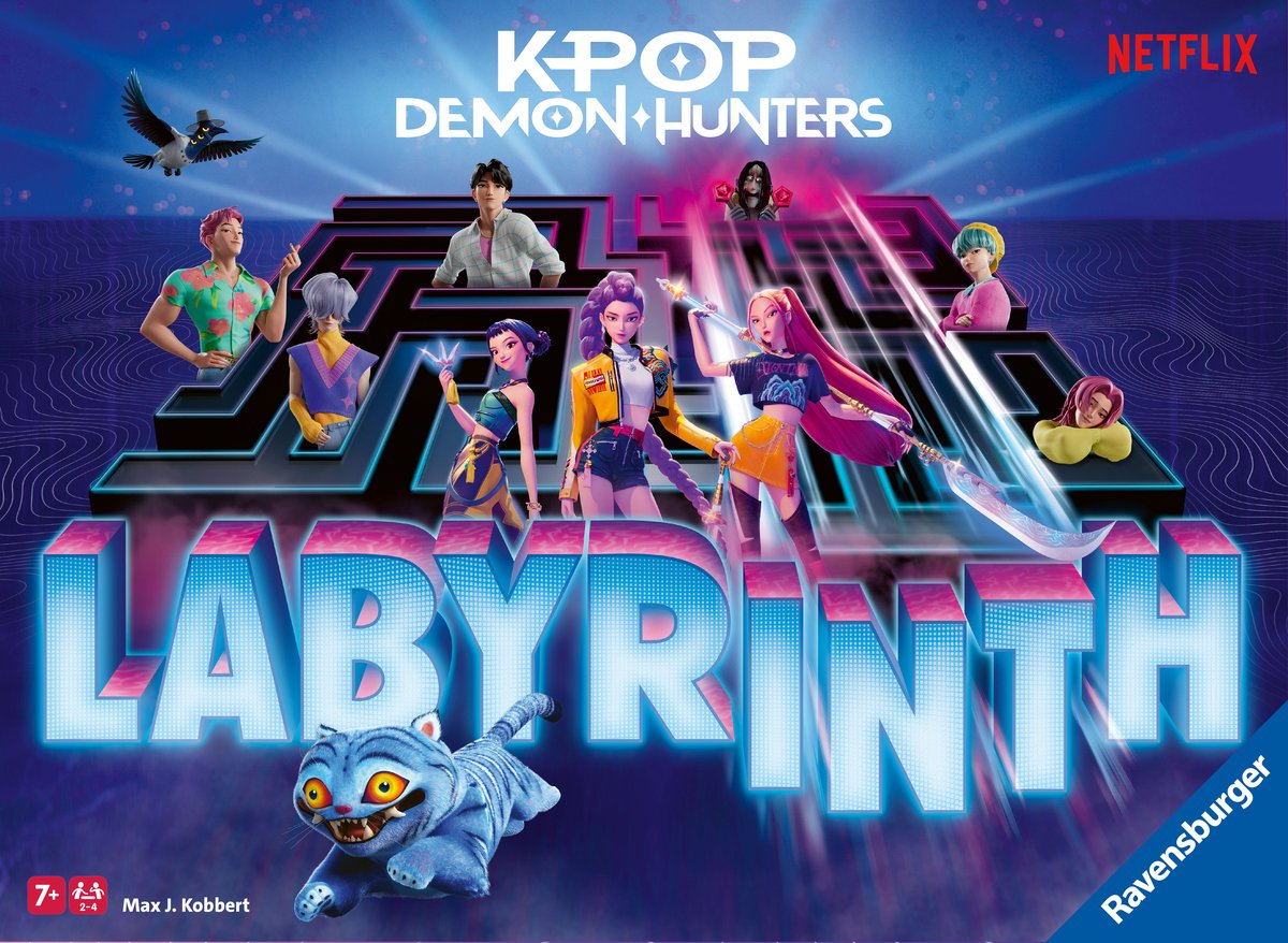Chasseurs de démons kpop labyrinthe Ravensburger
