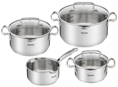 Tefal Tefal G719S7 Duetto + Pan de cuisson Ensemble en acier inoxydable à 4 pièces