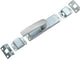 Espagnolette à manivelle Nemef - aluminium anodisé - f1 - course 16 mm - incl. 2 plaques de fermeture d'angle et 2 guides
