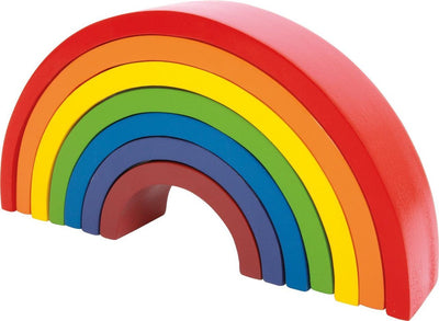Bâtiments de construction en bois de petit pied arc-en-ciel, 9dlg.