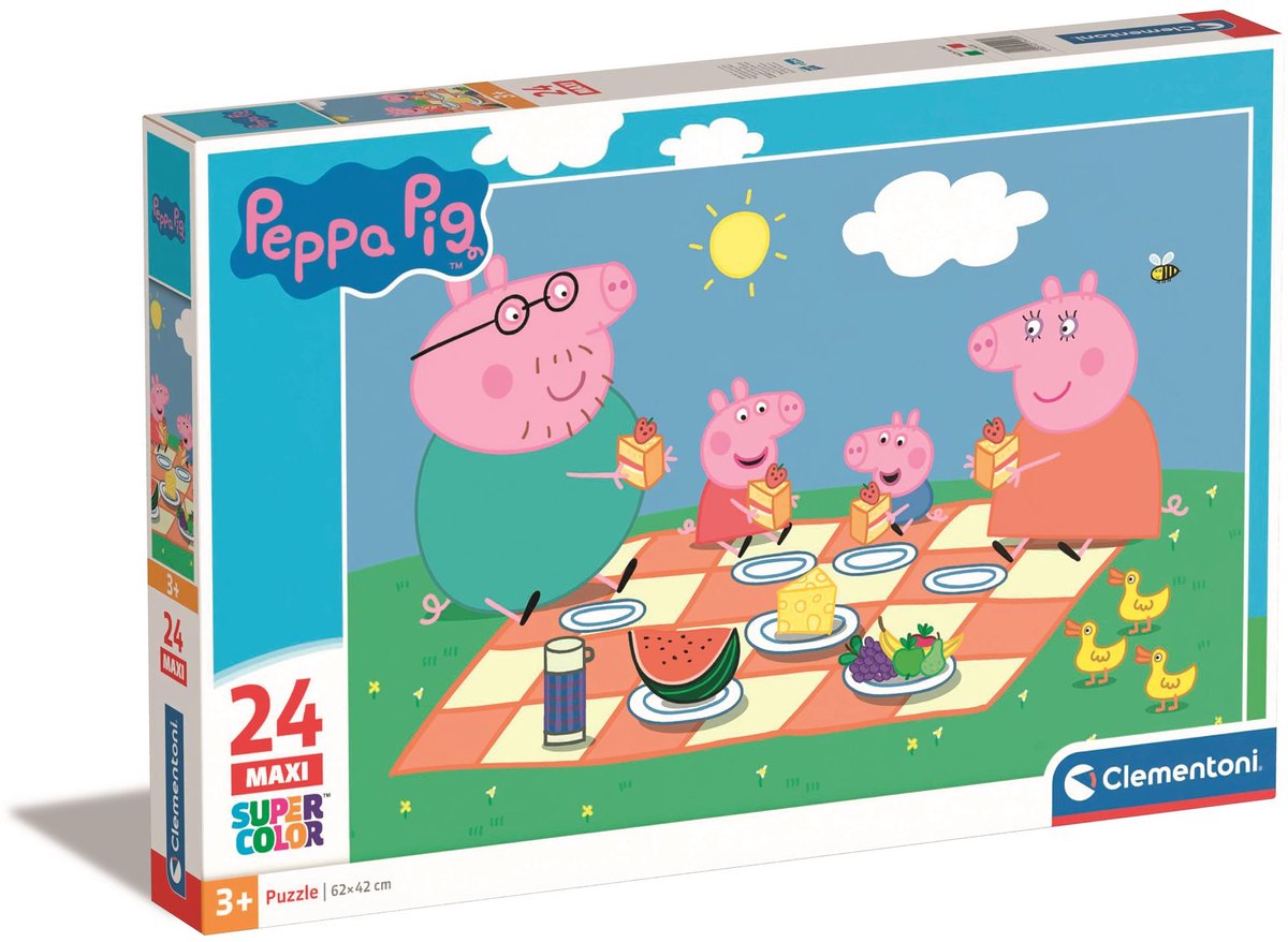 Clementoni Maxi Puzzle Peppa Pig, 24s.