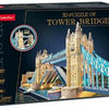 Fun cubic Fun Fun 3d Puzzle Tower Bridge + LEDLING 222 PIÈCES