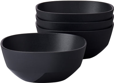 Mepal bol de service silueta - 4x 250 ml - saladier - nordique noir