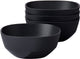 Mepal bol de service silueta - 4x 250 ml - saladier - nordique noir