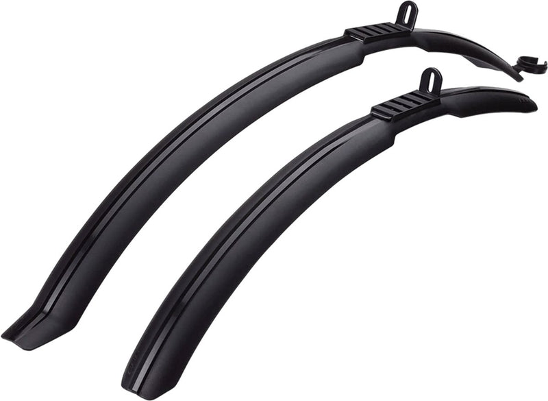 Ensemble de garde-boue de protection contre la pluie Bbb Cycling - avant arrière - pour vélos de ville et de tourisme - pour pneus de vélo jusqu'à 48 mm - bfd-25
