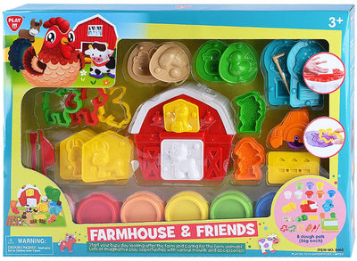 Jouez à la ferme et aux amis Kleiset avec 8 pots d'argile