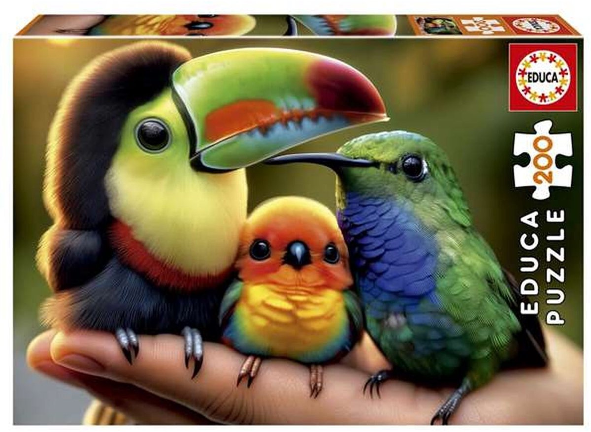 Educa puzzle oiseaux 200 pièces