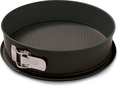 Moule à charnière culinaire Basic 24 cm - moule à pâtisserie sans PFA - fond amovible - acier au carbone