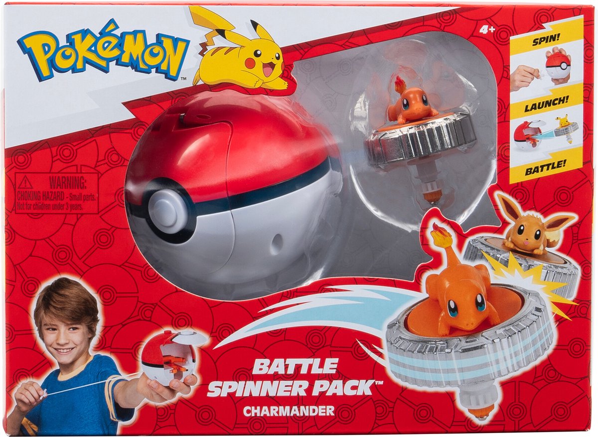 Bataille de bataille pack simple charmander poke ball