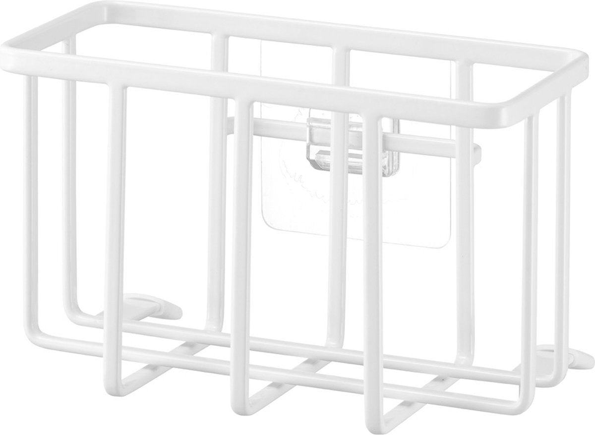 Yamazaki panier de lavabo autocollant - s - tour - blanc