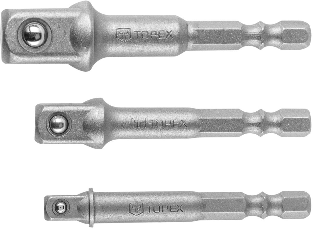 Topex - kit de réduction - 3 pièces - acier