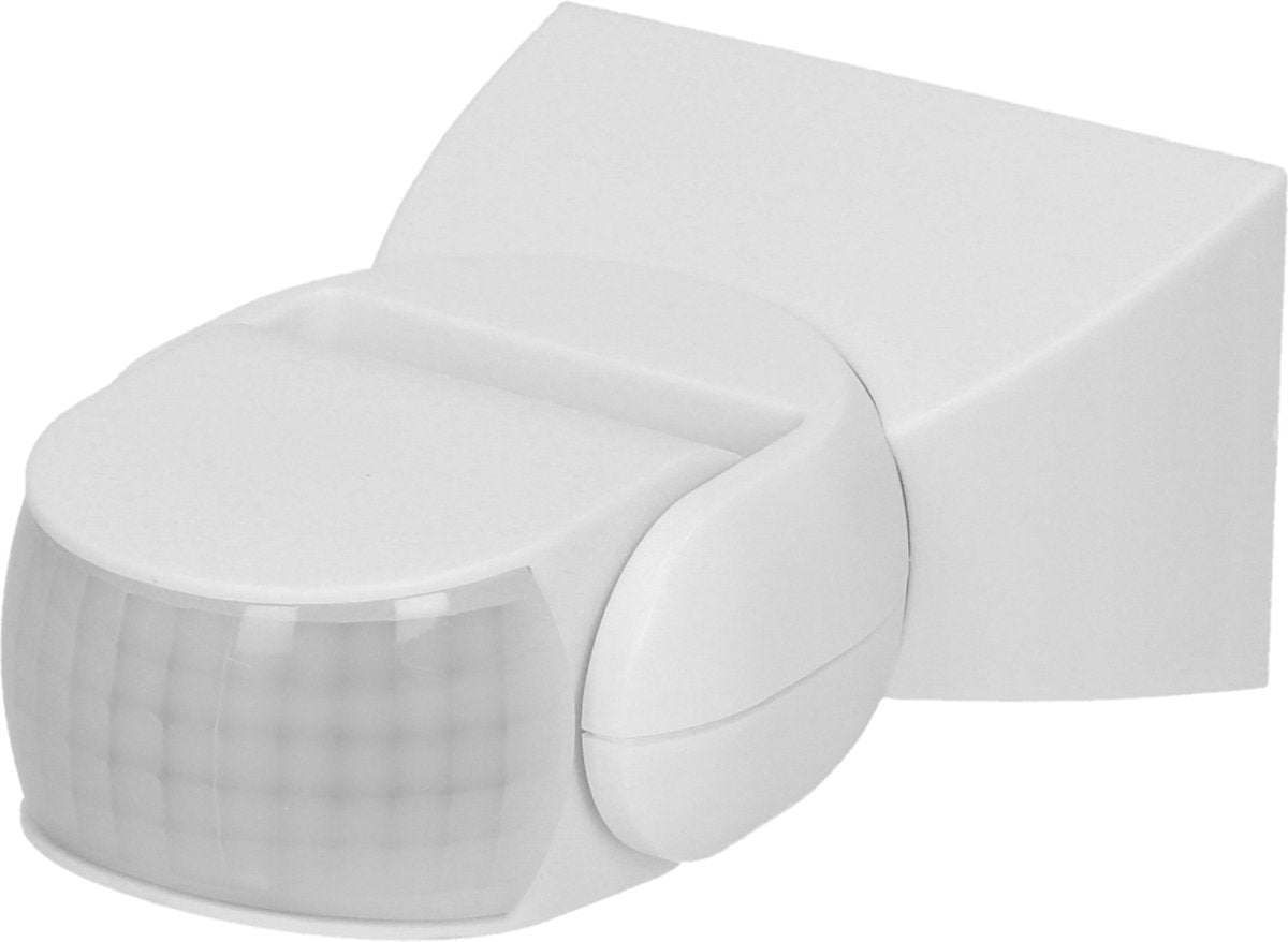 Détecteur de mouvement Orno pir - détection 180° - ip65 - blanc
