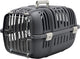 Ferplast caisse de transport jet 10 - caisse de transport pour chat - 47x32x29 cm gris