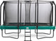 Salta première classe - trampoline avec filet de sécurité et échelle - 427 x 244 cm - vert