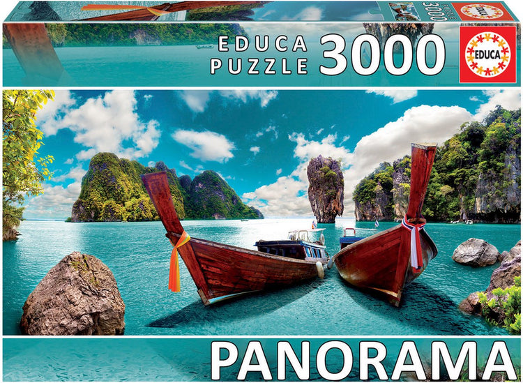 Puzzle Educa - - Phuket en Thaïlande - 3000 pièces