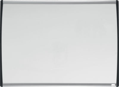 Tableau blanc Nobo avec cadre incurvé 58,5 x 43 cm - avec accessoires pour tableau blanc - blanc