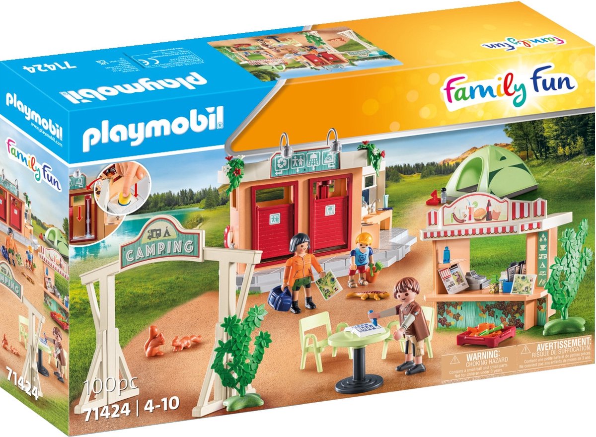 Playmobil Family Fun Camping 71424