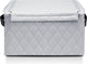 Reisenthel storagebox m boîte de rangement - 28l - losange gris clair
