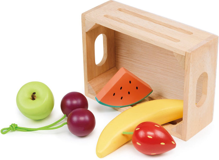 Corbeille Mentari - fruits - 14,5x10,5x5cm - 5 parties - 3 ans