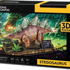 Puzzle 3D Cubic National Geographic Stegosaurus