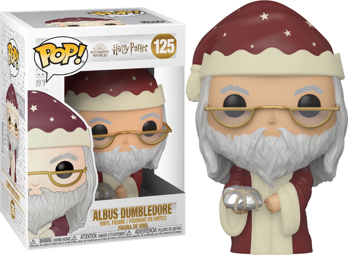 Funko Harry Potter figurine à collectionner pop! vacances albus dumbledore 9 cm multicolore
