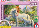 Schmidt - puzzle - jument licorne avec deux poulains - 200 pièces - enfants - à partir de 8 ans