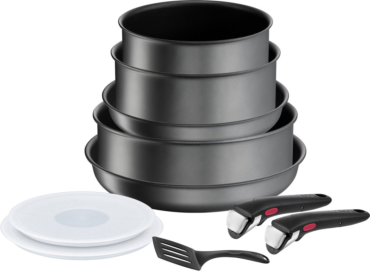 Tefal ingenio daily chef - ensemble de poêles - 10 pièces