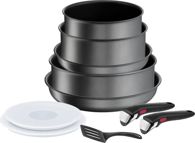 Tefal ingenio daily chef - ensemble de poêles - 10 pièces