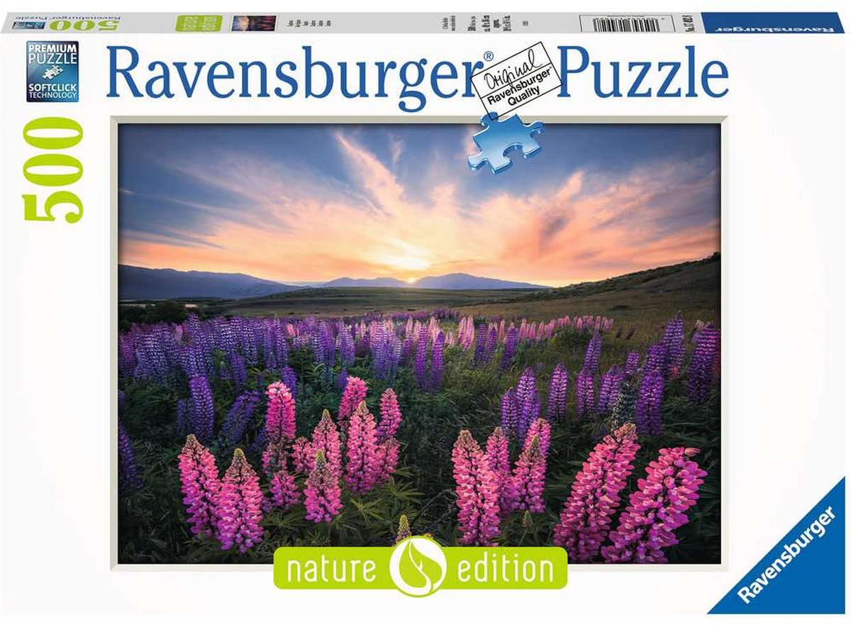 Ravensburger puzzle lupins - puzzle - 500 pièces