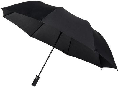Falcone - parapluie - ø 120 cm - pliable - automatique - noir