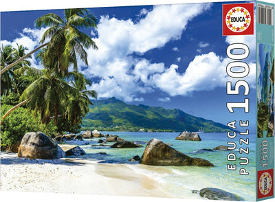 Educa - Puzzle Seychelles - 1500 pièces - 85x60cm