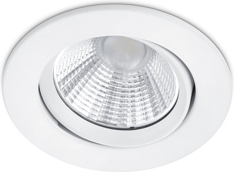 Trio pamir - éclairage encastré - blanc mat - LED SMD - éclairage intérieur - orientable