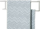 Sealskin carré - porte-serviettes - 48 cm - 2 serviettes - blanc
