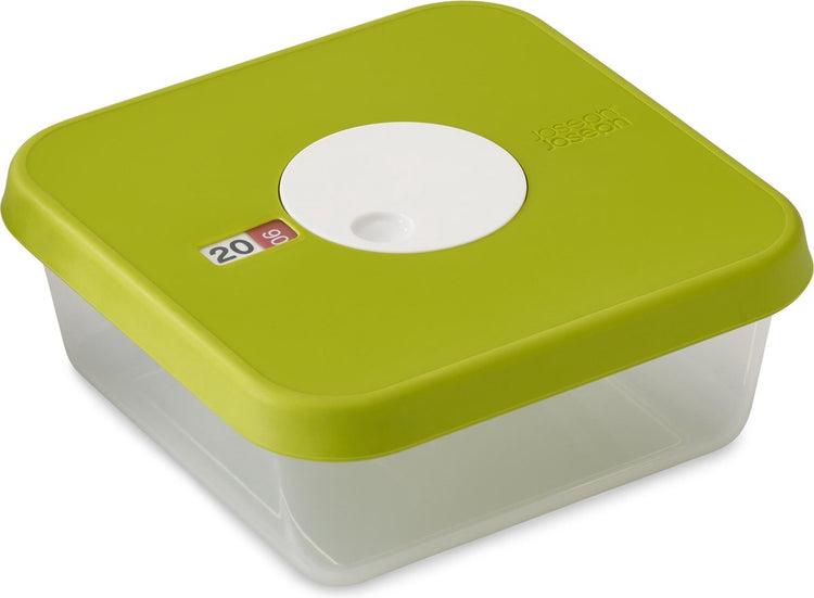 Joseph joseph cadran boîte de conservation alimentaire - indication de la date - 1,2l - vert