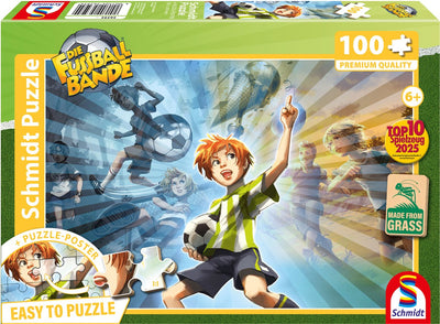 Schmidt - puzzle - le gang de football, esprit combatif, - la bande de fussball - 150 pièces - enfants - à partir de 6 ans