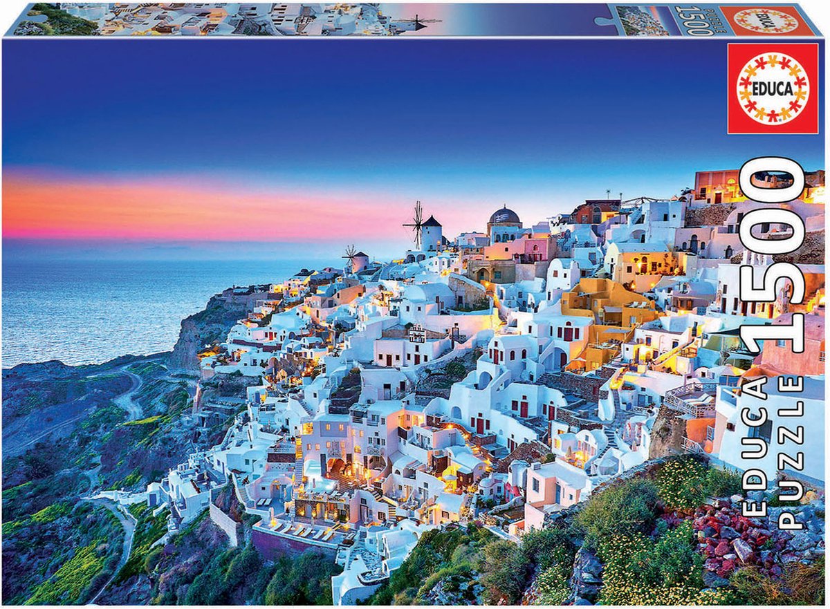 Educa - puzzle - 1500 pièces - Santorin