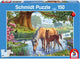 Schmidt Play - puzzle - 150 pièces - chevaux au bord du ruisseau (konie nad potokiem) - qualité premium