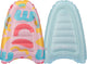 Bodyboard Waimea - gonflable - enfants - rose bleu - env. 70 x 50 cm
