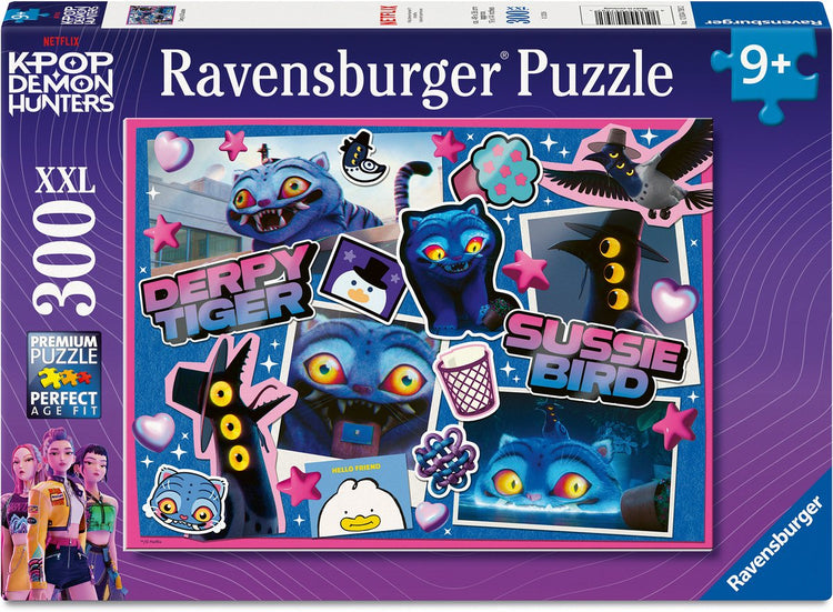 Puzzle K-pop Ravensburger Demon Hunters XXL 300 pièces – Puzzle enfant 49 x 36 cm – à partir de 9 ans