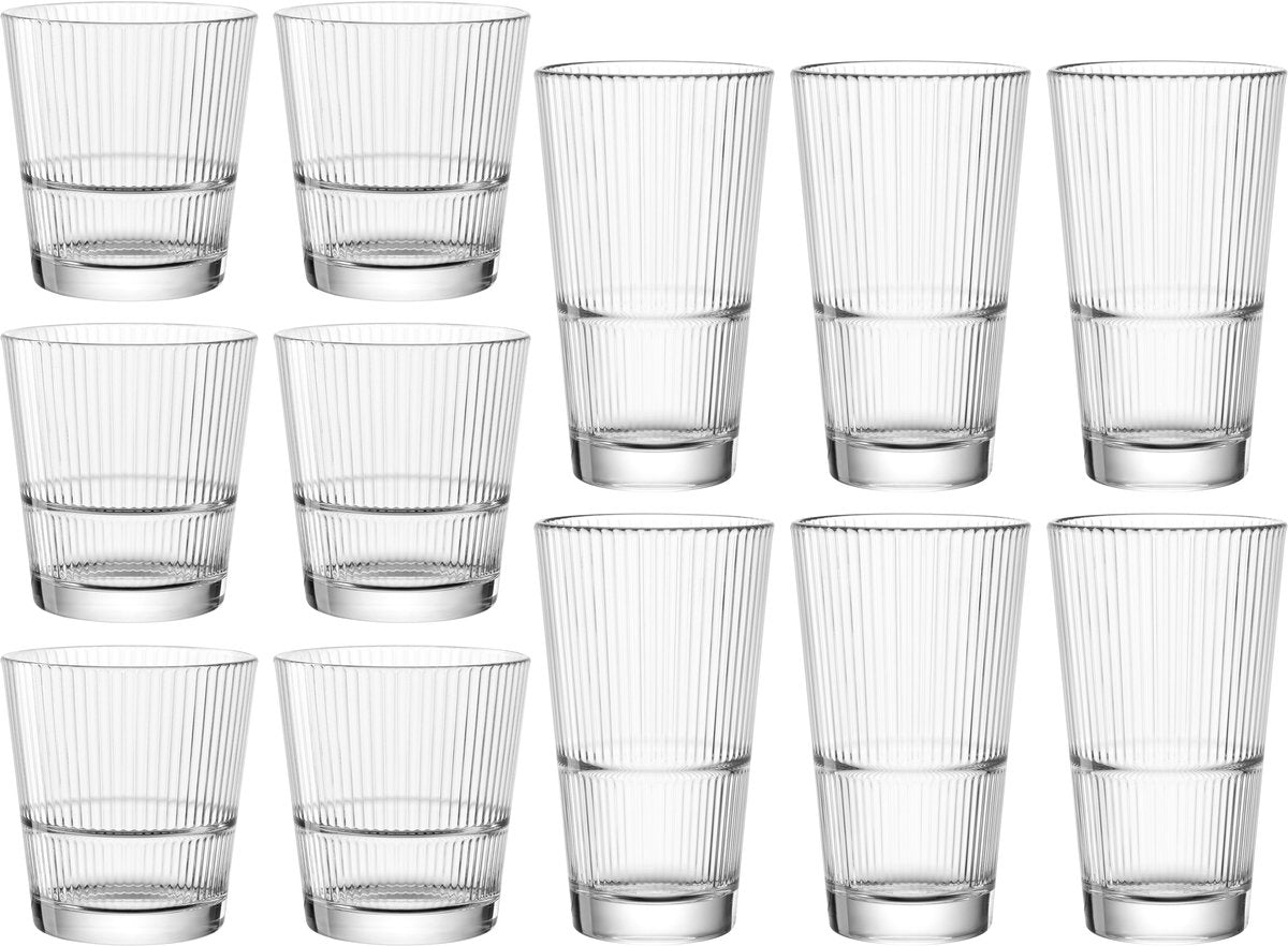 Service de verres Leonardo evento - 12 pièces