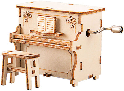 Kit de construction en bois piano à remonter